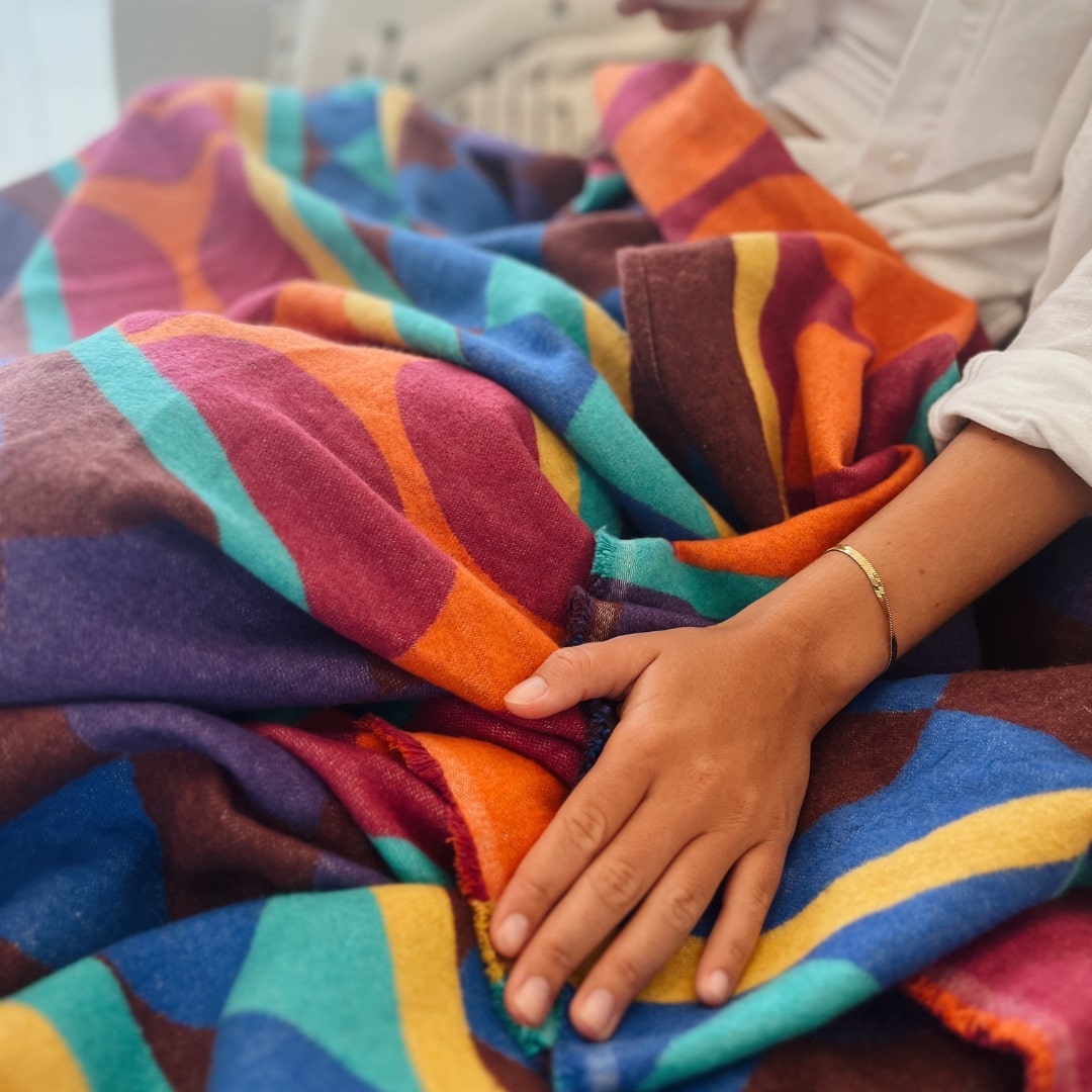 Kuscheldecke Flanelldecke Baumwolle Simba