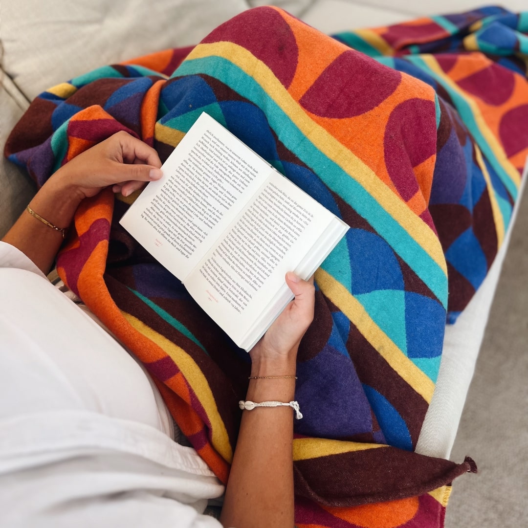 Kuscheldecke Flanelldecke Baumwolle Simba