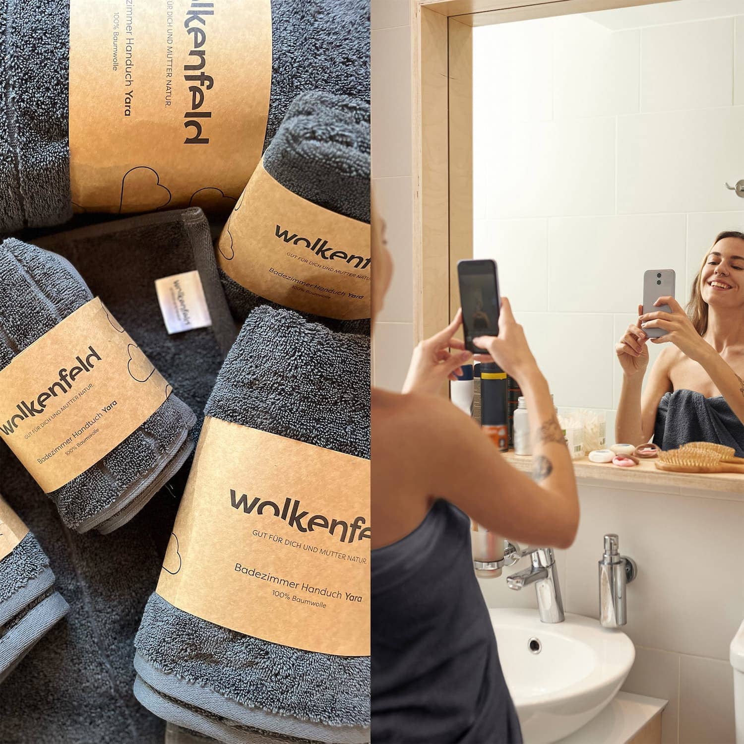 Badezimmer Seiftuch Yara