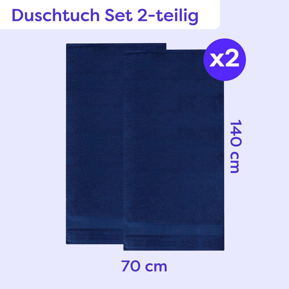 Duschtuch Set 2-teilig Amelie