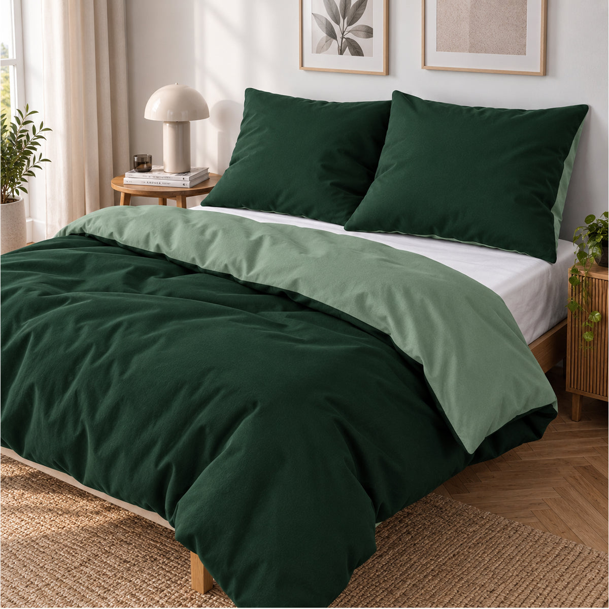 Mikrofaser Bettwäsche Set Emilia