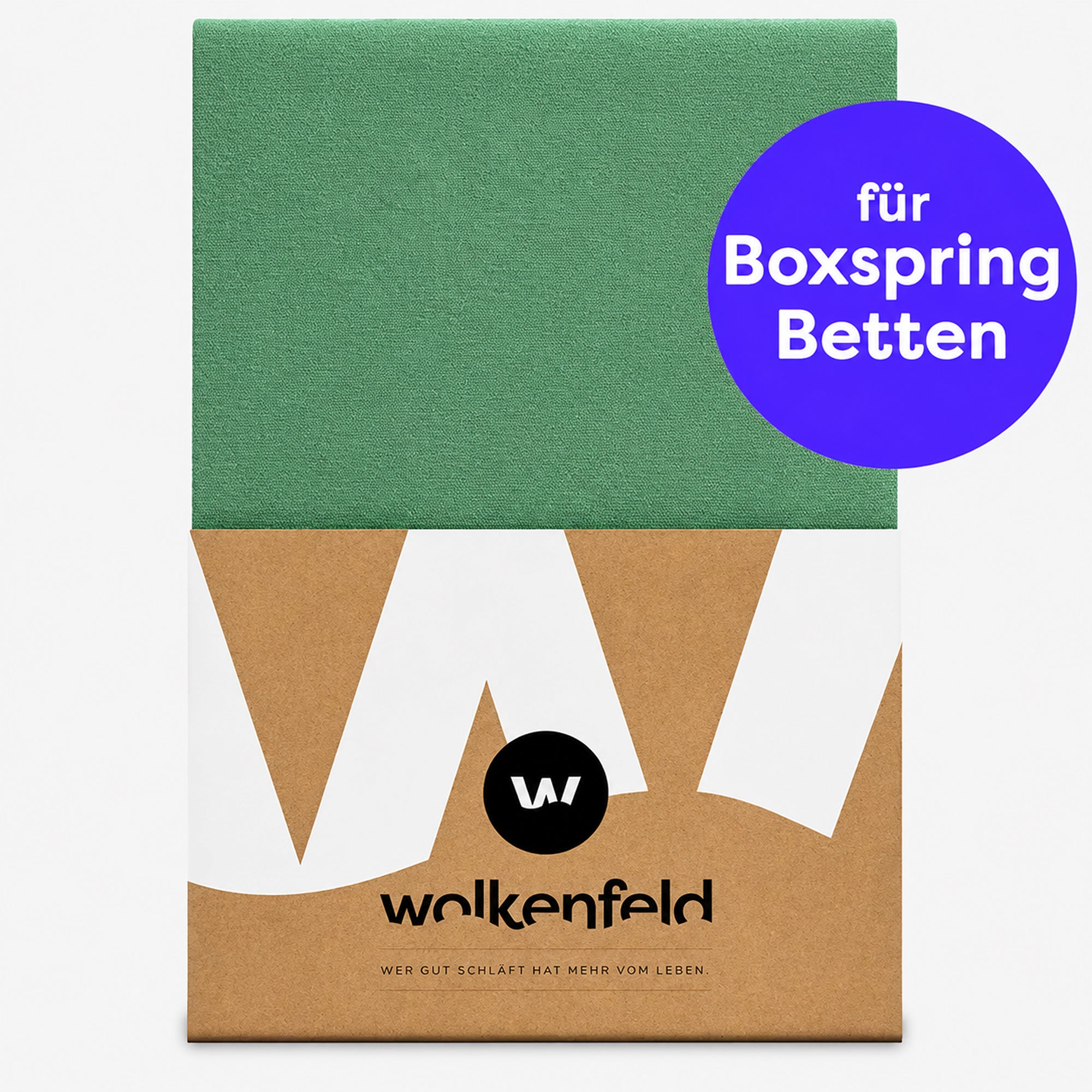 Boxspringbett Spannbettlaken Baumwolle Frida