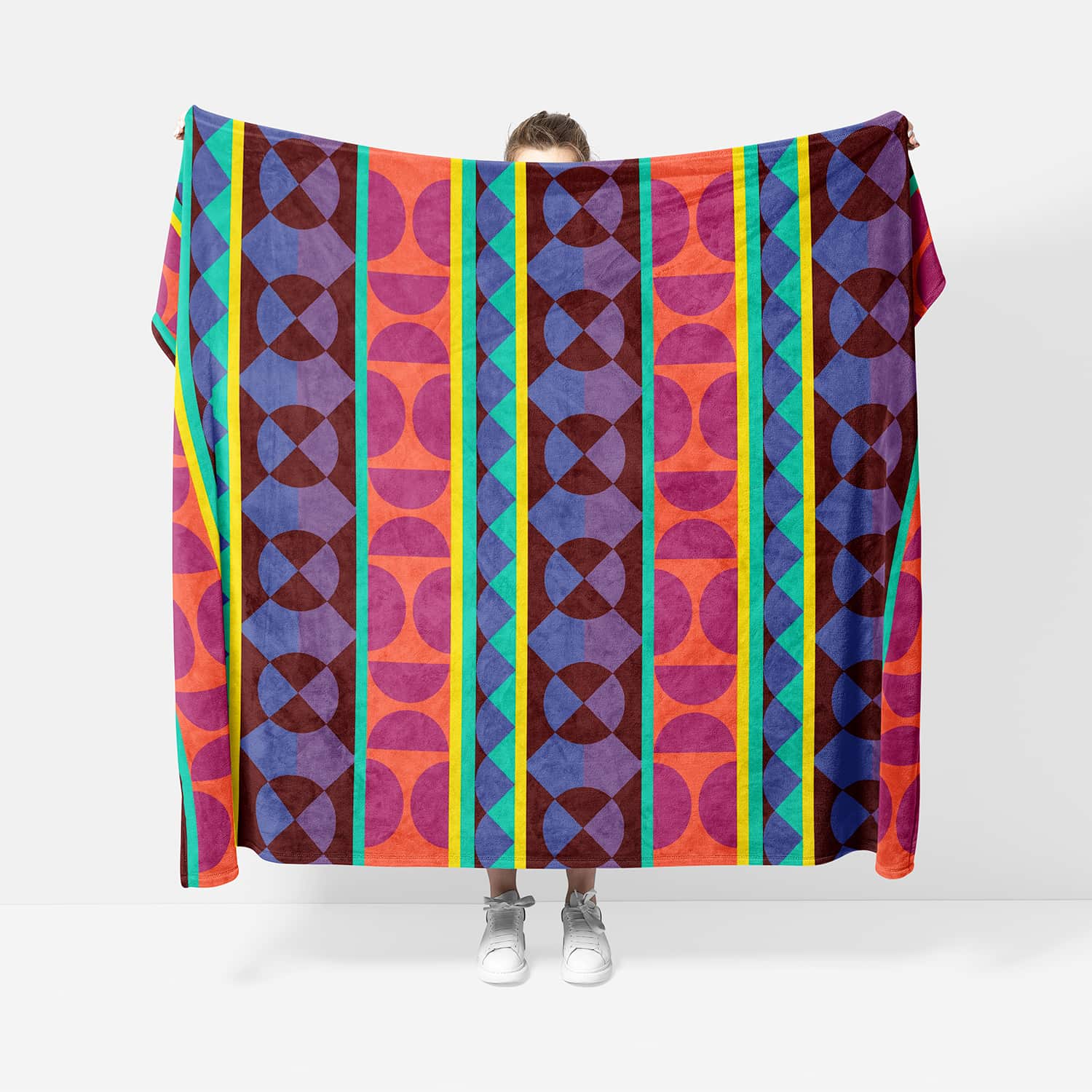 Kuscheldecke Flanelldecke Baumwolle Simba