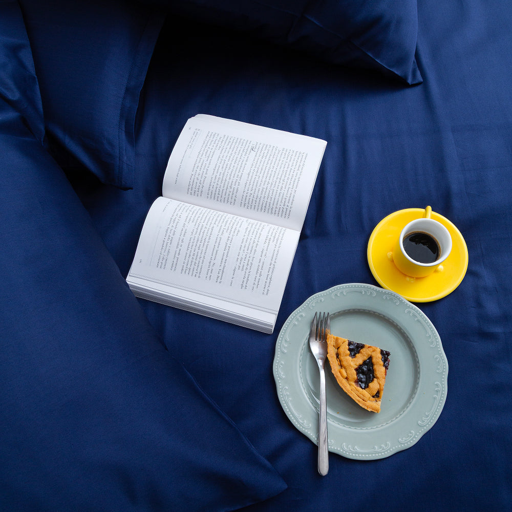 Mako-Satin Kissenbezug Alina in Waldgruen