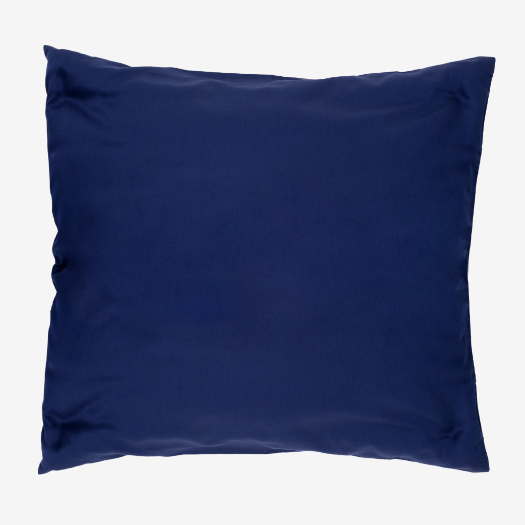 Mako-Satin Kissenbezug Alina in Waldgruen