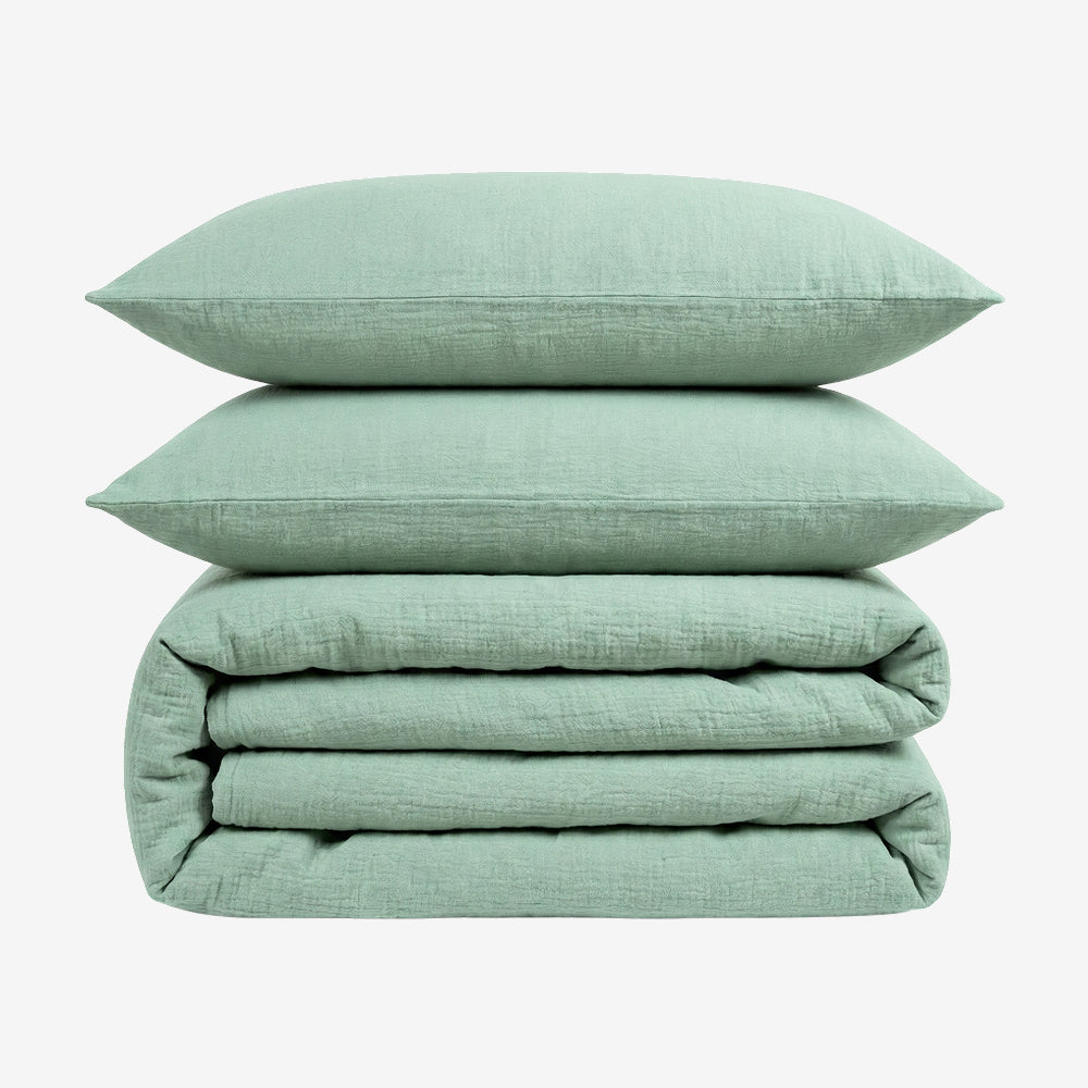 Musselin-Bettwäsche-Set Marina