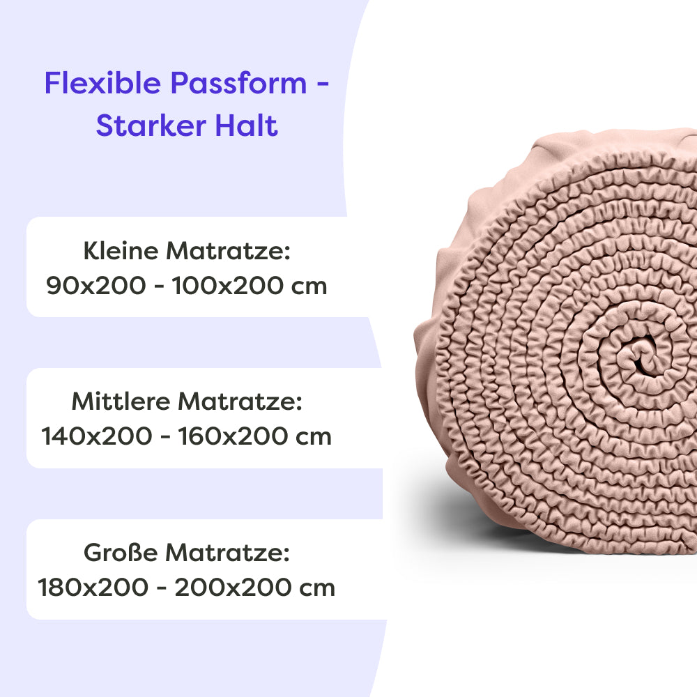 Baumwoll Spannbettlaken Sophia