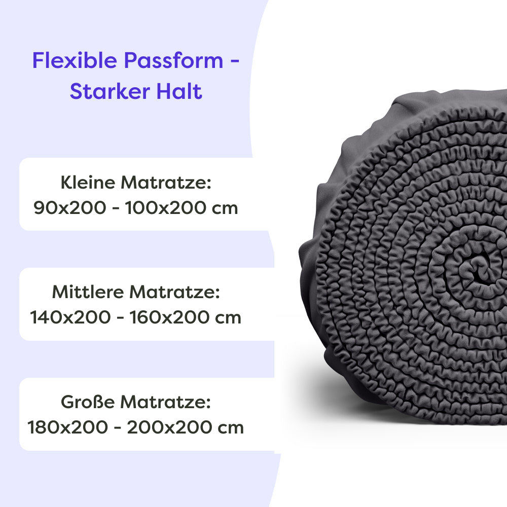 Baumwoll Spannbettlaken Sophia