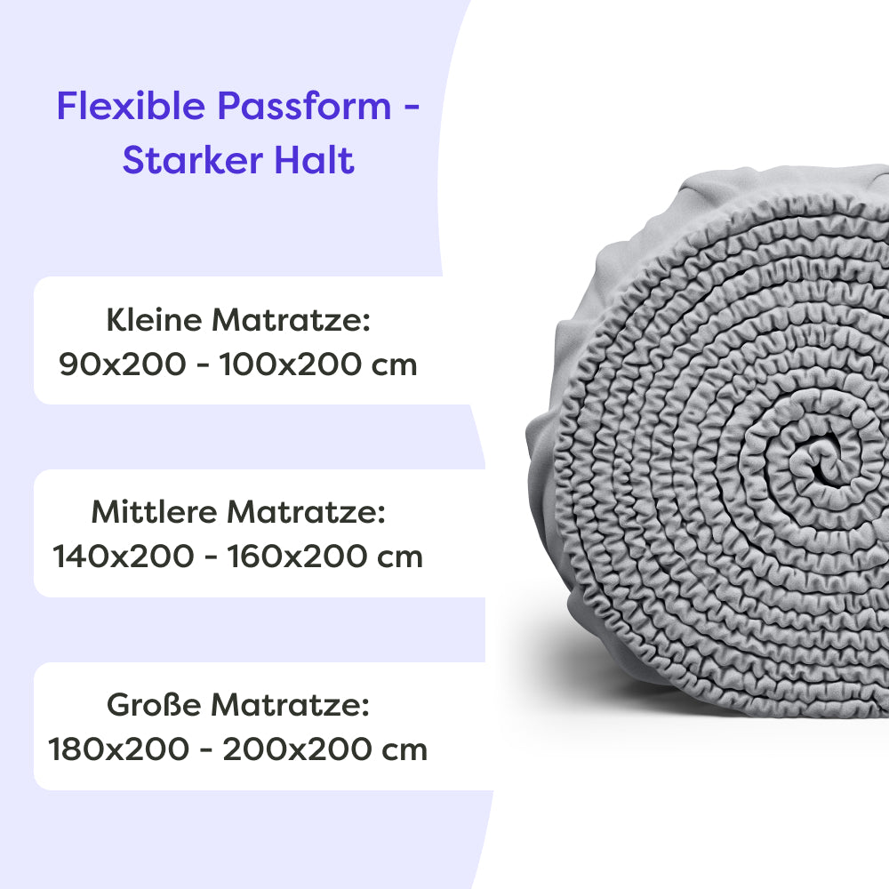 Baumwoll Spannbettlaken Sophia