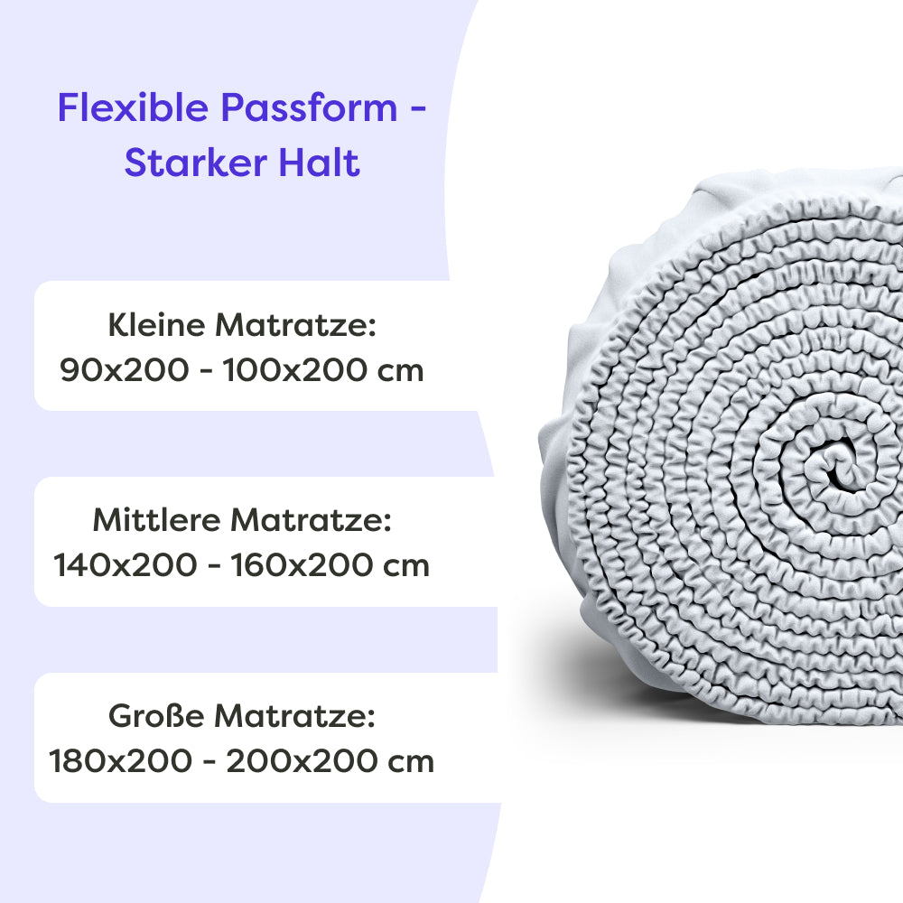 Baumwoll Spannbettlaken Sophia