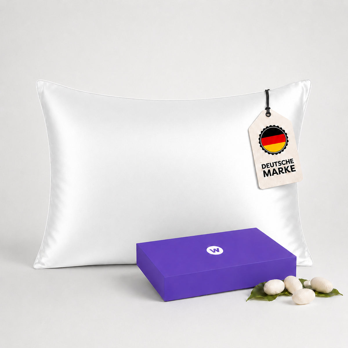 Seidenkissenbezug Clara
