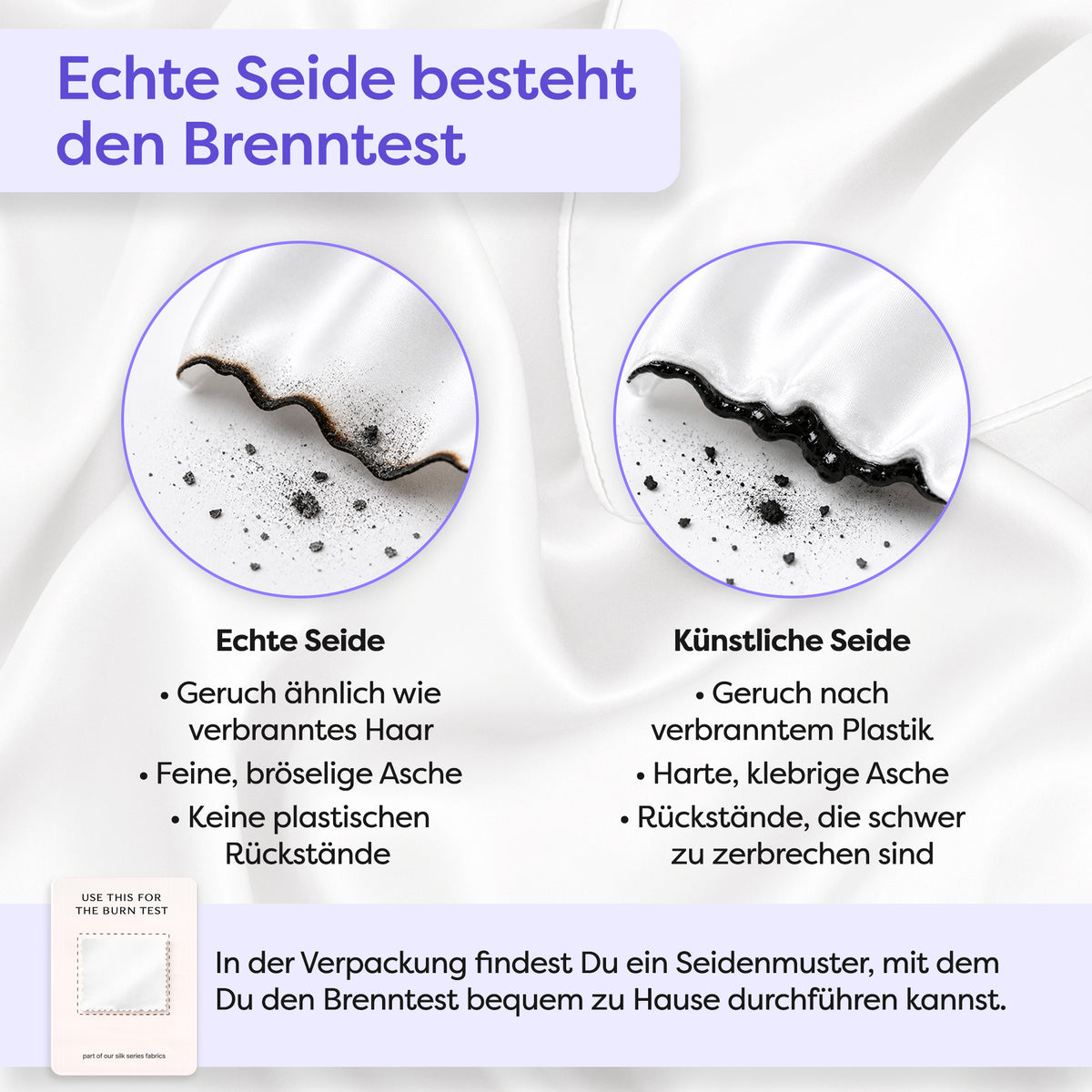 Seidenkissenbezug Clara