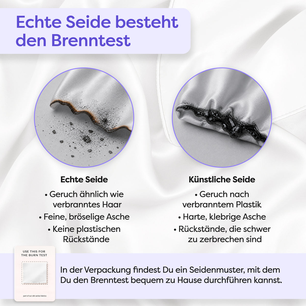 Seidenkissenbezug Clara