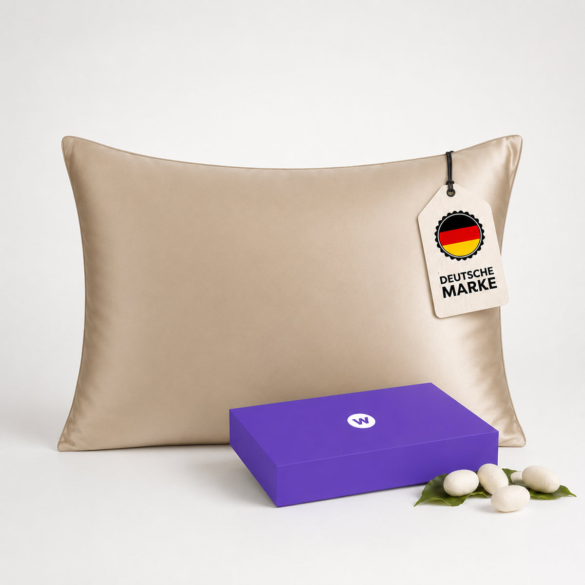 Seidenkissenbezug Clara