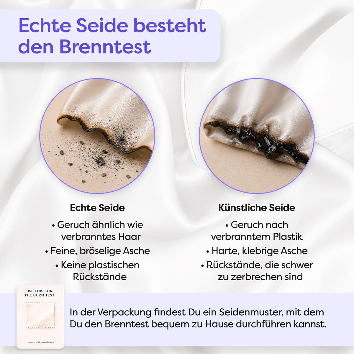 Seidenkissenbezug Clara