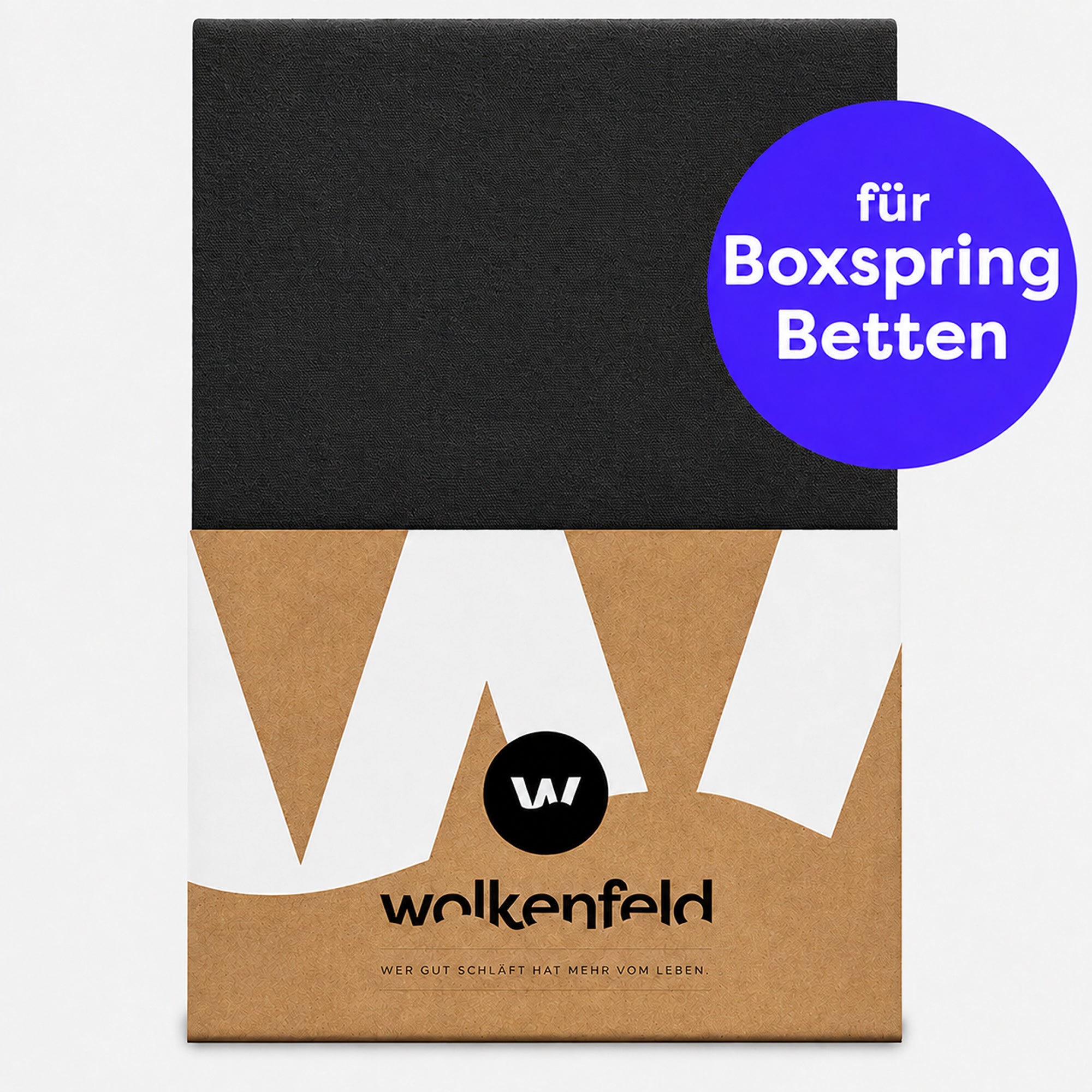 Boxspringbett Spannbettlaken Baumwolle Frida
