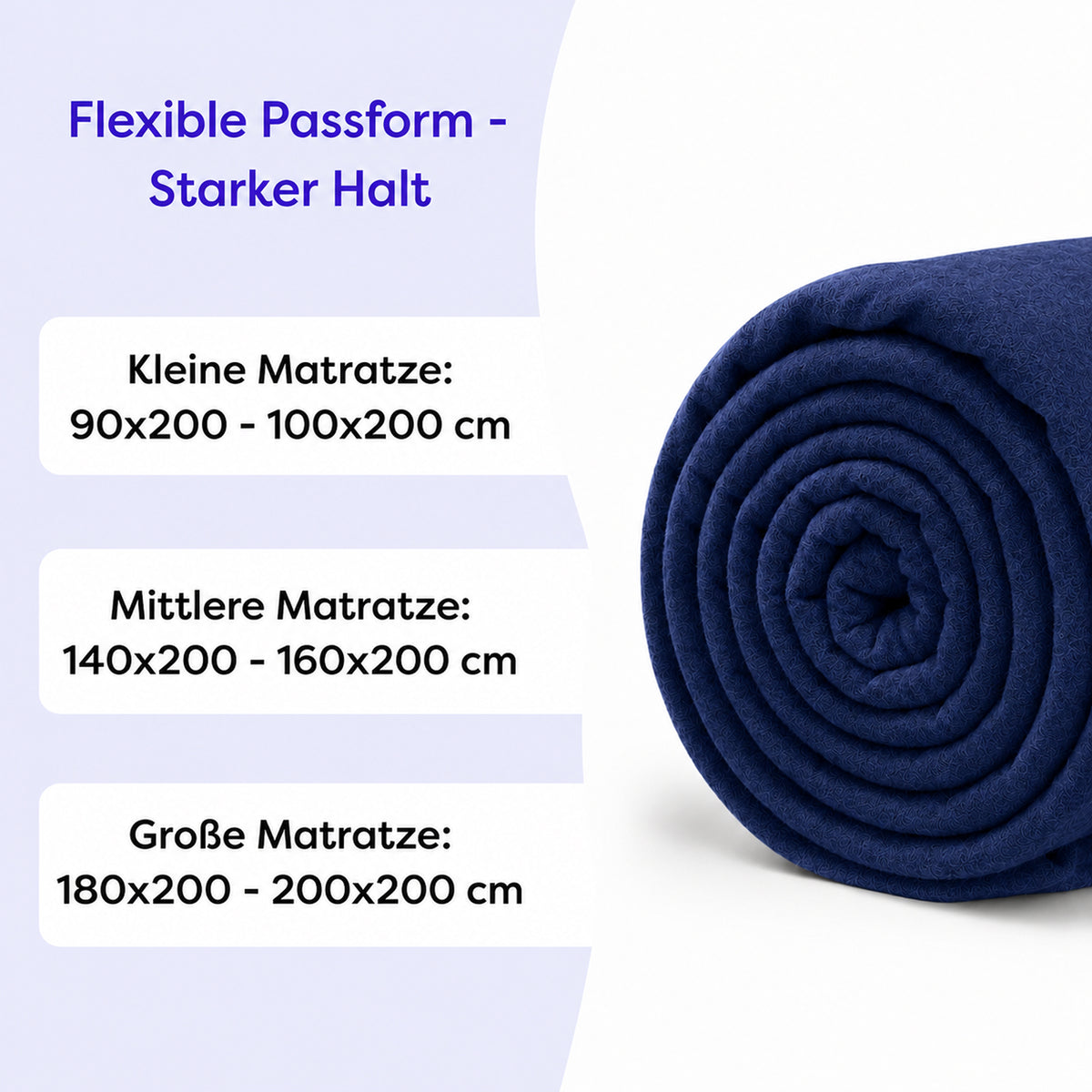 Flanell Spannbettlaken Malea