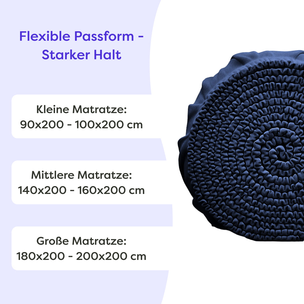 Baumwoll Spannbettlaken Sophia